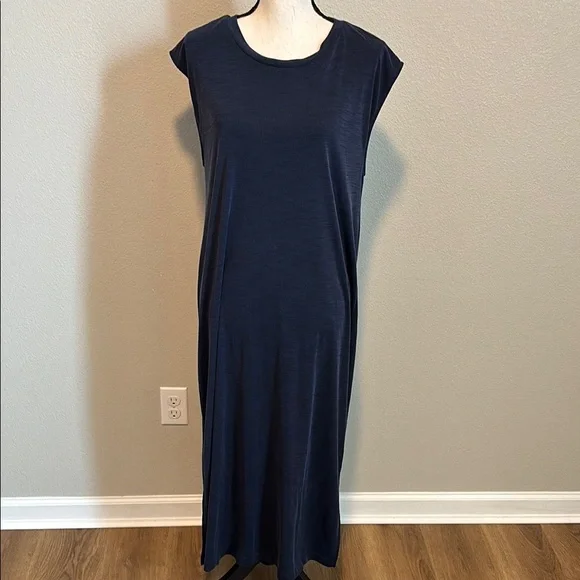 royal blue bridesmaids dress Royal Blue Ruched Charmeuse Tea Length Slit Bridesmaid Homecoming Dress
